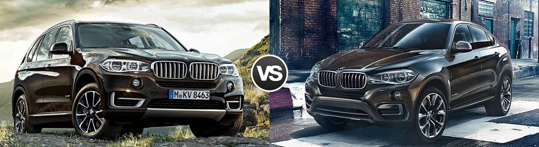2017 BMW X5 vs BMW X6