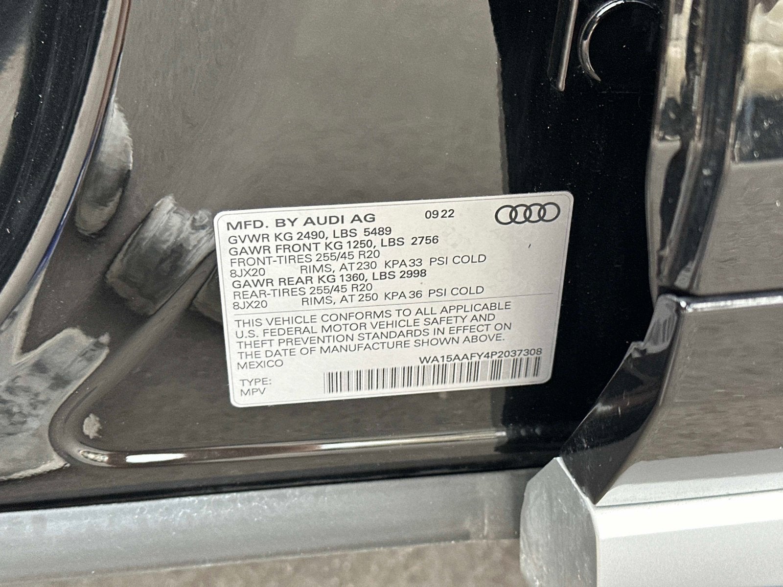 2023 Audi Q5 Sportback S line Premium Plus