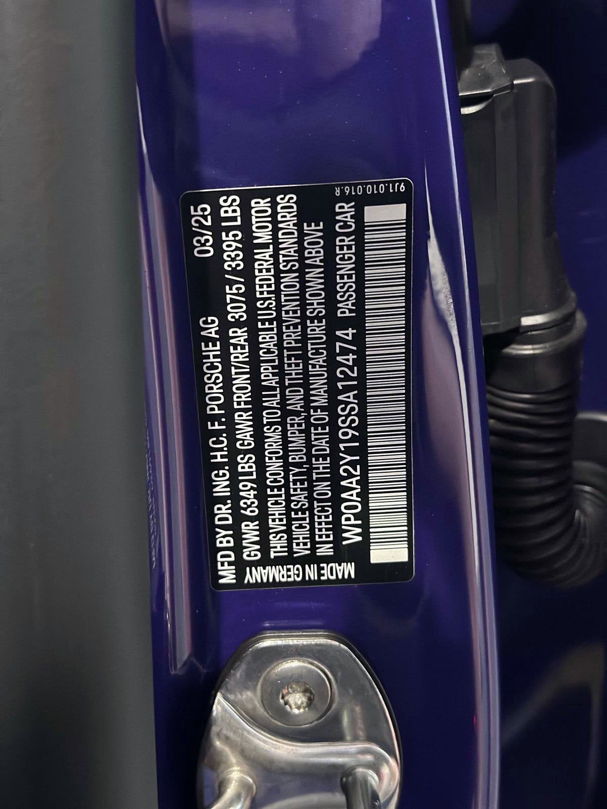 2025 Porsche Taycan 4