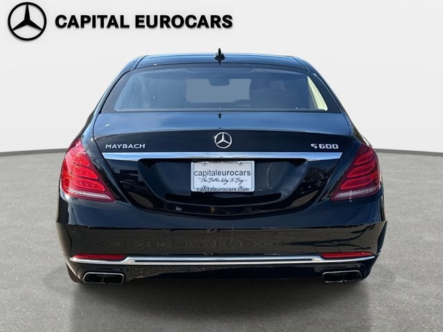 2016 Mercedes-Benz S-Class Maybach S 600