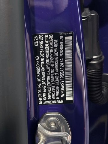 2025 Porsche Taycan 4