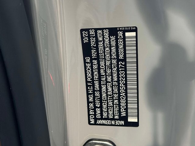 2023 Porsche 911 4 GTS