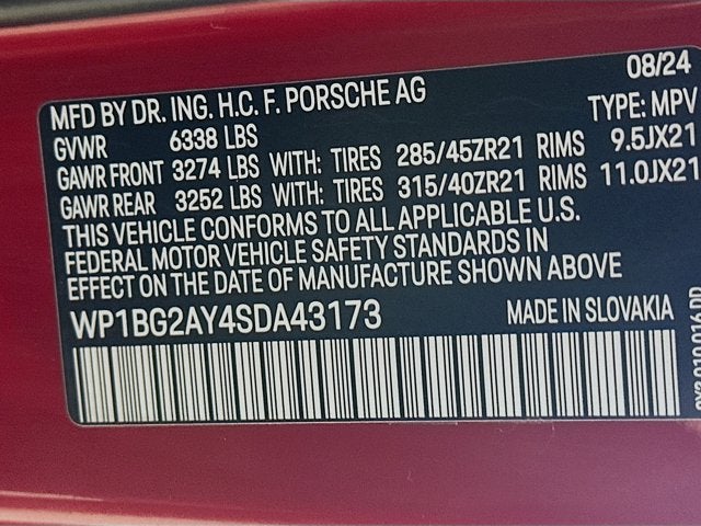 2025 Porsche Cayenne GTS