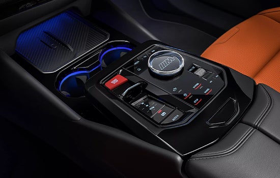 The M-specific center console. | BMW of Tallahassee in Tallahassee FL