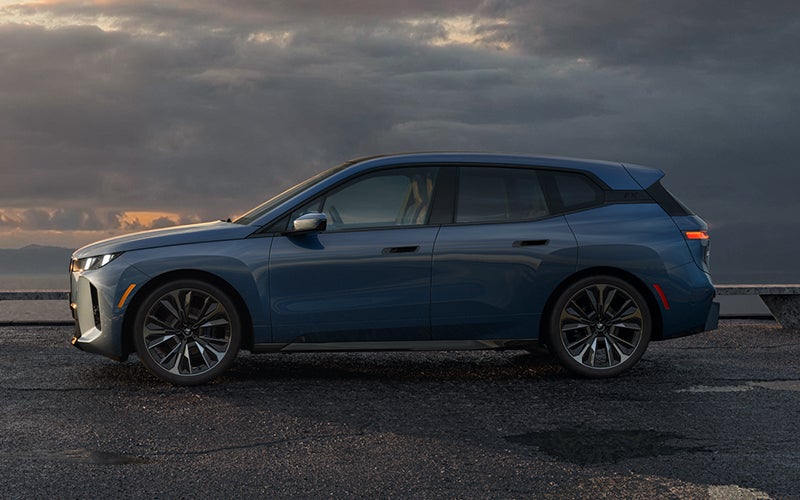 The BMW iX parked sideways shot. | BMW of Tallahassee in Tallahassee FL