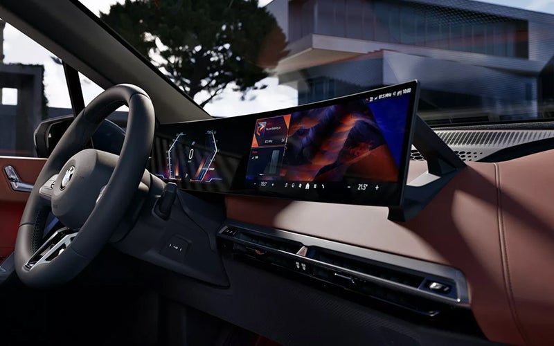 The BMW iX Curved Display. | BMW of Tallahassee in Tallahassee FL