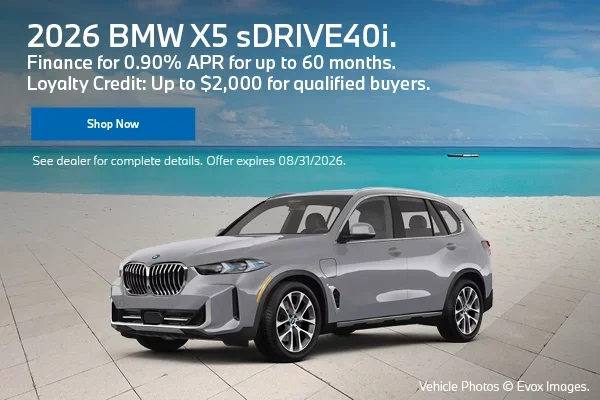 2026 BMW X5 sDRIVE40i