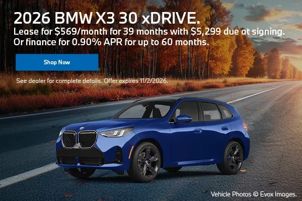 2026 BMW X3 30 xDRIVE.