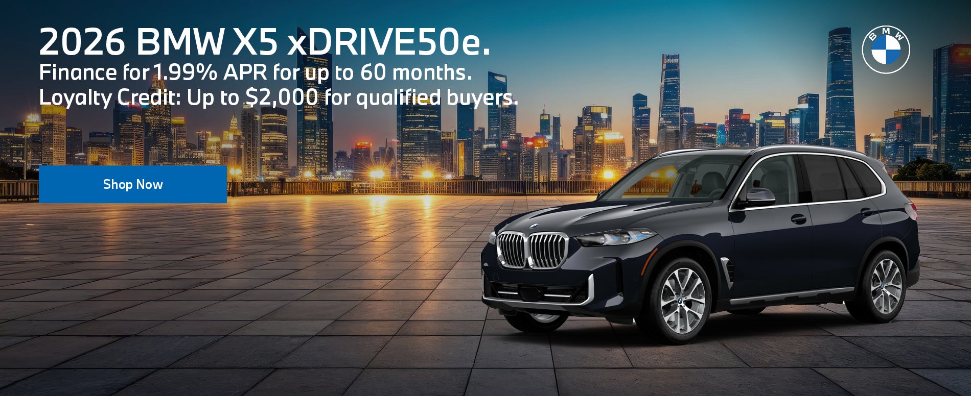 2026 BMW X5 xDRIVE50e